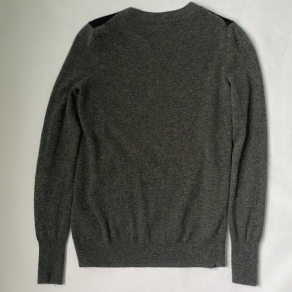 J Crew Crew Neck Wool Blend Sweater with Lace - Picture 5 of 14